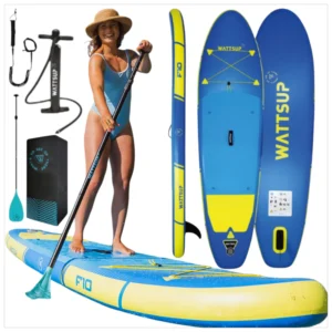DESKA SUP WATTSUP F10 305cm PADDLE 10 ZESTAW 4W1 WIOSŁO POMPKA TORBA SMYCZ
