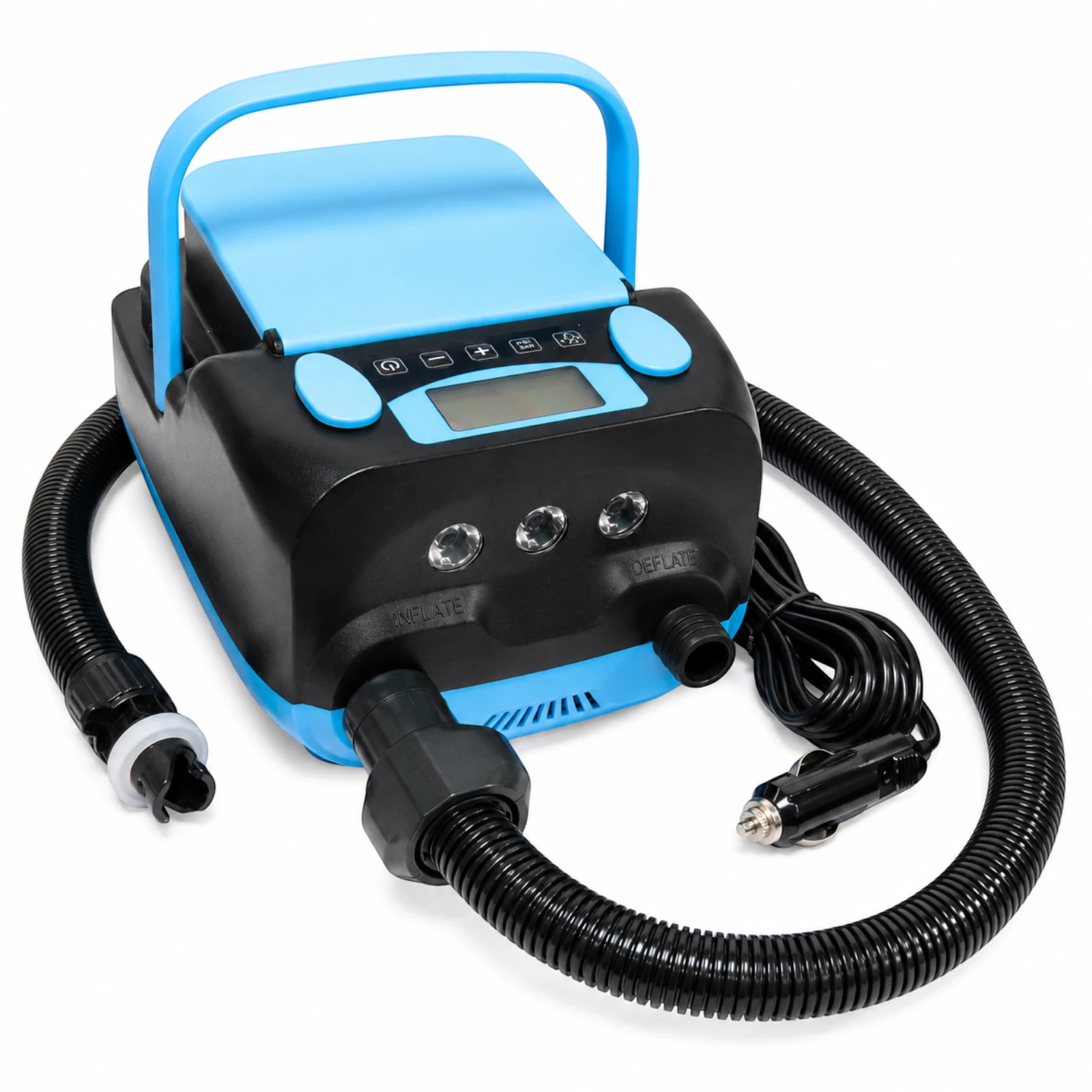 Elektryczna Pompka STAR 9 PLUS, SUP / Kayak / Ponton, Akumulator 6000 mAh, 16 psi
