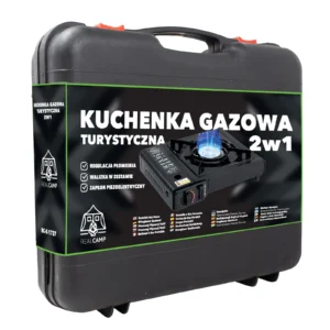 KUCHENKA TURYSTYCZNA GAZOWA 2w1 POLOWA na kartusze ,butlę gazową walizka